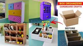 4 Amazing DIY Cardboard Box Organizers You Must Try!