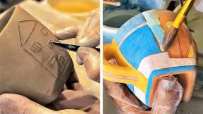 Amazing Creation Of Ceramic Products || Satisfying Clay Pottery Hacks