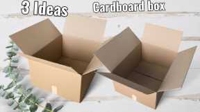 3 innovative DIY ideas to upcycle used cardboard boxes into sustainable creations!