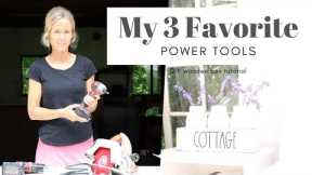Best Power Tools ~ Tool Review ~ Favorite Tools ~ DIY Wood Project