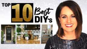 ⭐Absolute Top 10 BEST DIY Home Decor Projects ON A BUDGET!