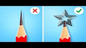 FANTASTIC ART TRICKS AND DRAWING HACKS || Awesome Drawing Tricks And Tips