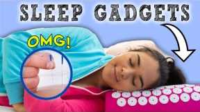 How to Fall Asleep FAST When You CAN’T Sleep! 7 Sleep Gadgets You Should Try!