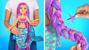 DIY Mermaid Doll From Cardboard || Easy Paper Crafts