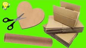 20 Best Out Of Waste Cardboard Ideas - Cardboard Craft Idea - Craft Using Cardboard - Reuse Idea