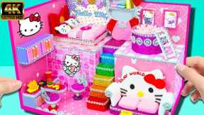 DIY Miniature House| Amazing DIY Ideas and How To Make Miniature Hello Kitty House from Cardboard