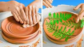 Relaxing Clay Pottery Ideas And Mesmerizing DIY Crafts