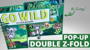 Another Classic I've Not Made for Years!!! | Double Z Fold Pop-Up Box Card