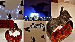 DIY Cardboard Craft Ideas || Recycling Cardboard|| How to make: #crafts #howto #diy