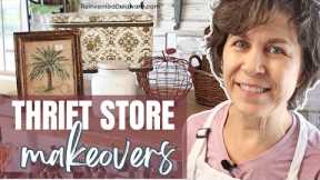 Thrifted Home Decor Makeovers: Easy DIY Projects