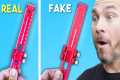 Real vs Fake Woodpeckers Tools | The