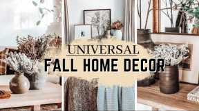 UNIVERSAL FALL DECOR || EVERYDAY ITEMS USED FOR DECORATING FOR FALL || 2023