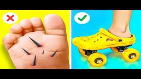 GENIUS IDEAS FOR DIY OUTDOOR GADGETS PARENTING VACATION TIPS || Awesome Summer Hacks 123 GO Like!