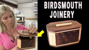 Make a beautiful box with BIRDSMOUTH JOINERY. Easy woodworking project