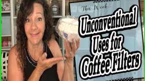 Unconventional Uses for Coffee Filters