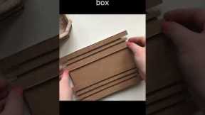 DIY Beautiful cardboard box | Handmade  decor