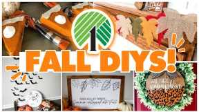 30 BEST Festive Fall Dollar Tree DIYs & Decor Ideas | Must make Fall Decor DIYs 2023!