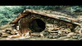 Building a Dugout in the forest The Hobbit House Hobbit house | Lesnoy