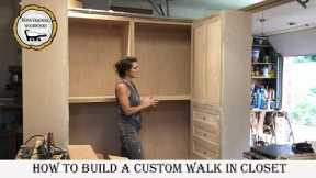 Woodworking Projects : How To Make A Walk In Closet Part 3