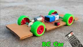 Crafting a Cardboard Marvel: DIY RC Car Tutorial | SR Crafts Official | how to make a RC Car. #diy
