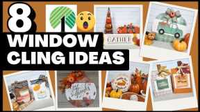 *GENIUS * Dollar Tree window cling DIYS / hacks!!