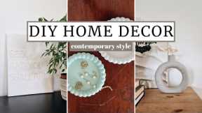 DIY MODERN HOME DECOR IDEAS - Easy and Budget-Friendly Projects