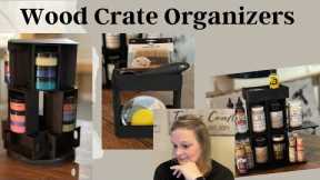 MUST SEE!!! Organization DIY's | Dollar Tree Crate DIY's | Wood Crate Organization Ideas