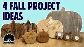 4 Fall Project Ideas / Woodworking