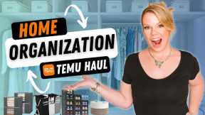 Looking for CHEAP Home Organization?! - Is TEMU Worth It?