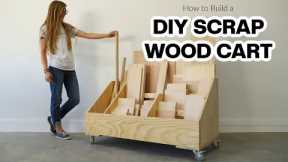 How to Build a Scrap Wood Storage Cart