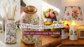 Easy home decor DIYs to gift or sell at markets 🎨 ( recycle DIY ideas )