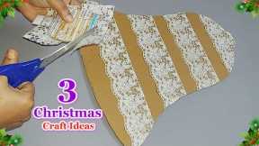 New 3 Economical Christmas decoration idea made with Cardboard | DIY Christmas craft idea🎄135