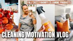 VLOG: FALL CLEANING MOTIVATION 2023 | FAVORITE FALL CLEANING PRODUCTS | HOUSEHOLD ITEMS COUPONING