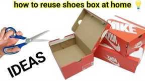 How to reuse Shoes Box at Home / Reuse Shoes Box/ Best out of Waste / lifestyle with Hira