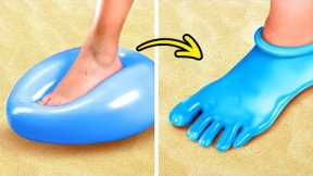 Genius Feet Hacks And DIY Silicone Shoes That Will Blow Your Mind 🤩👟😃