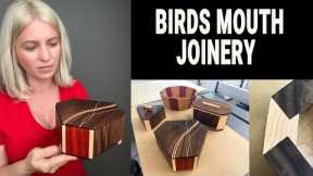 Make cool things with BIRDS MOUTH JOINERY. How to make a beautiful wooden box