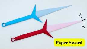 How To Make Easy Paper Sword Toy  For Kids / Nursery Craft Ideas / Paper Craft Easy / KIDS crafts