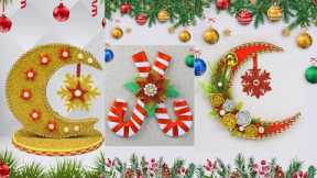 3 Economical Christmas Decoration Ideas | Christmas Craft Ideas |Christmas Wall Hanging | Cardboard