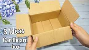 Why I Always Keep Cardboard Boxes with these 3 Amazing DIY Ideas