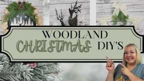 WOODLAND CHRISTMAS DIY'S/WOODLAND HOLIDAY COLLAB