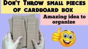 Why I Always Keep Cardboard Boxes with this  Amazing DIY Idea