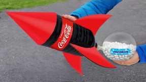 Experiment: Coca-Cola XXL Rocket VS  Mentos