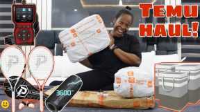 TEMU HAUL for my brand NEW HOME! | Unboxing more Household items