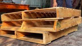 Creative Old Woodworker Recycling Scrap Wood // Pallet Wood Projects