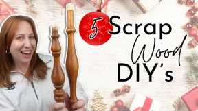 5 Scrap Wood Decor DIY’s // High end home decor