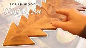 Making A Christmas Tree Out Of Scrap Wood // DIY Holiday Decor