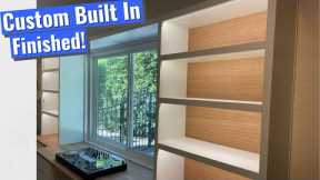 Custom Built-in Cabinets and Book Shelves // part 3 of 3