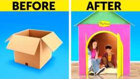 AWESOME CARDBOARD CRAFTS || Recycling Ideas For Smart Parents
