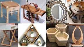 Woodworking project ideas for your home décor / Wood furniture and wooden decorative pieces ideas