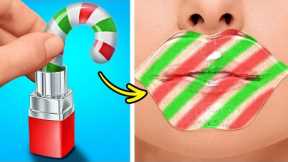 Last Minute DIY Christmas Crafts 💄🪩 Mind-Blowing Girly Hacks to Get Ready in 5 Minutes
